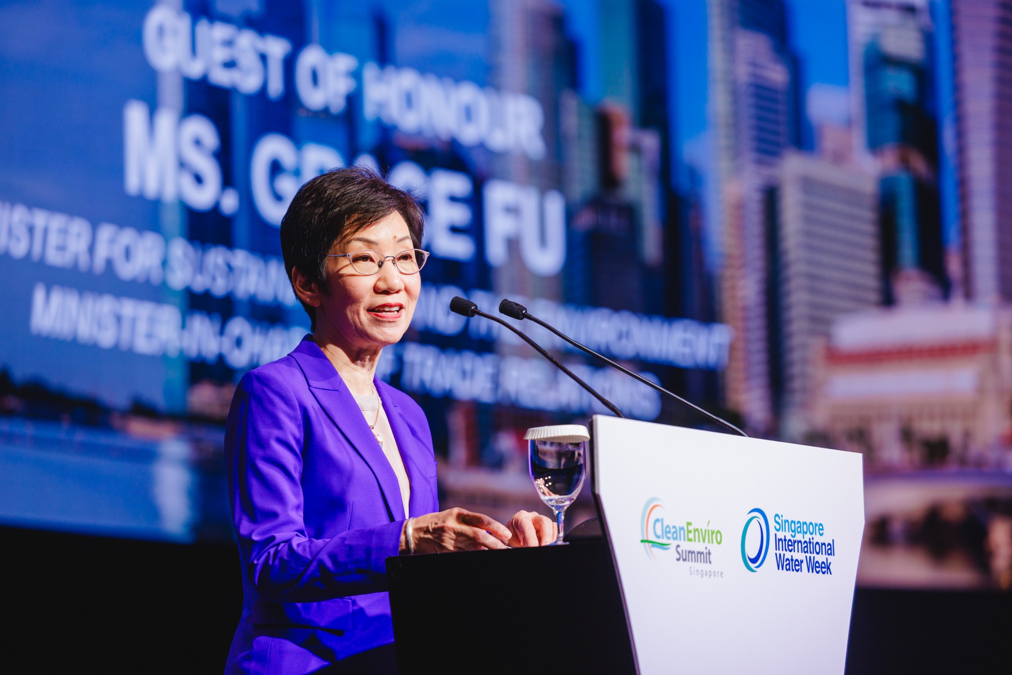 Opening Address by Ms Grace Fu, Minister for Sustainability and the Environment and Minister-in-charge of Trade Relations